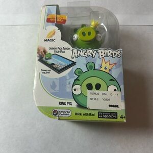 Magic Angry Birds King Pig Figure - Green
